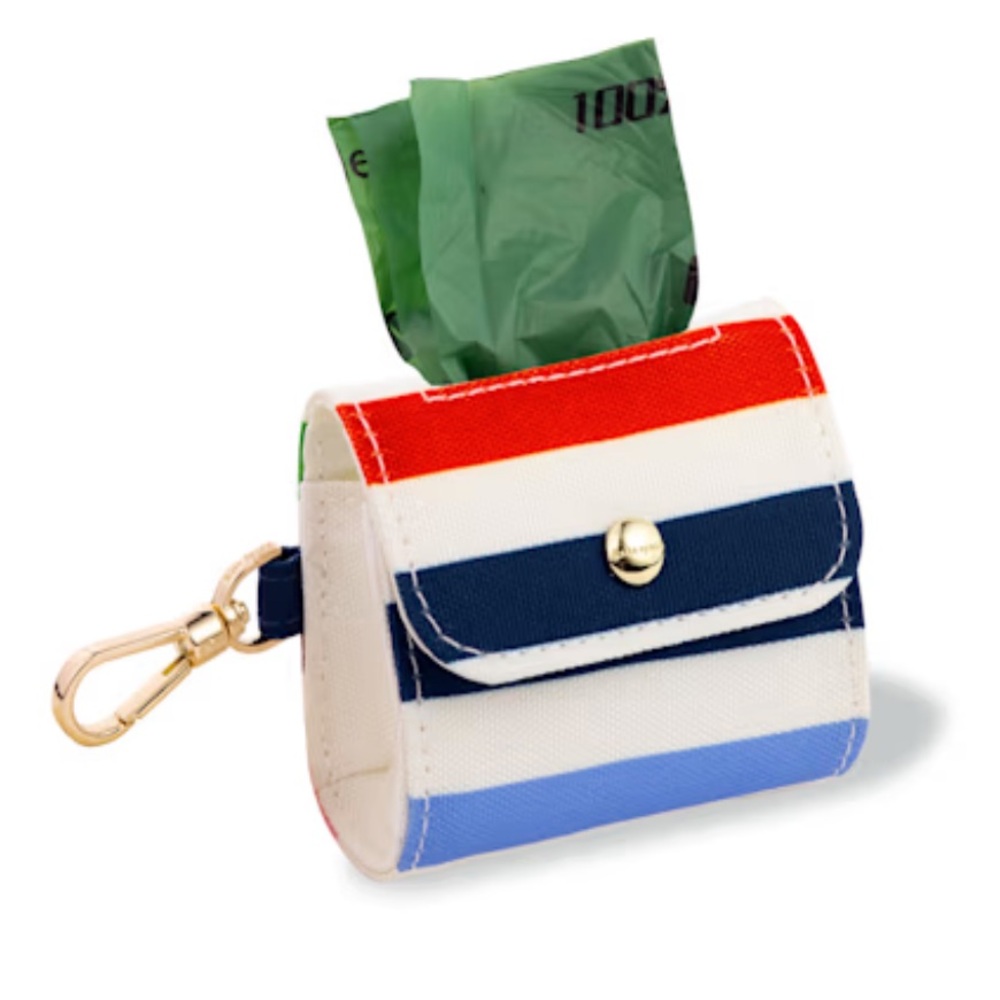 kate spade new york Adventure Stripe Doggie Bag Holder